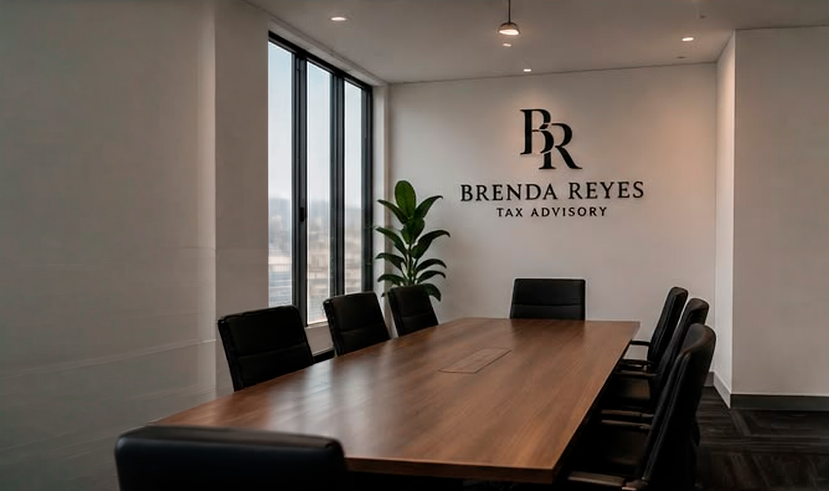 Business professionals reviewing a financial strategy